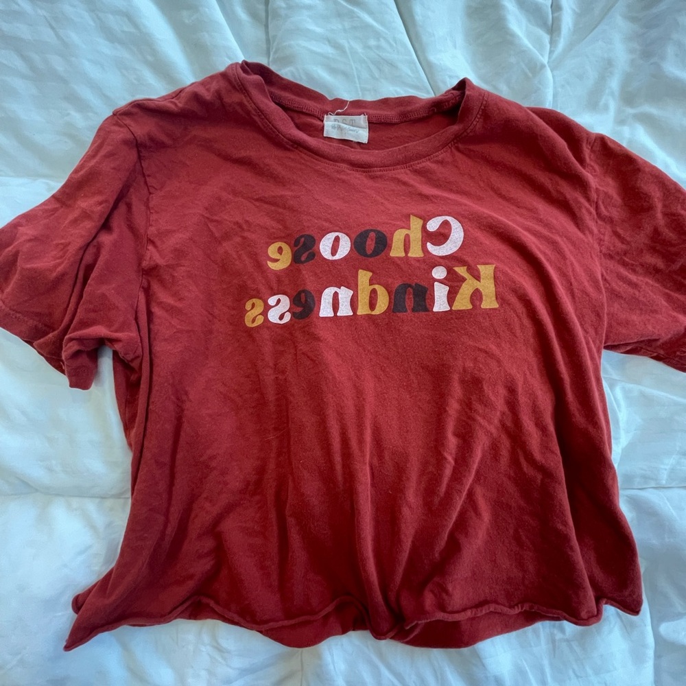 Choose Kindness Tee-Reflects In Mirror